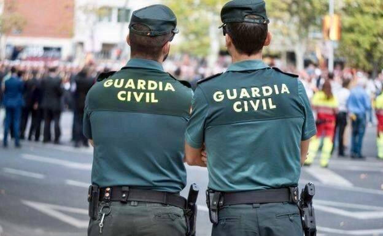 Agentes de la Guardia Civil, en una imagen de archivo.