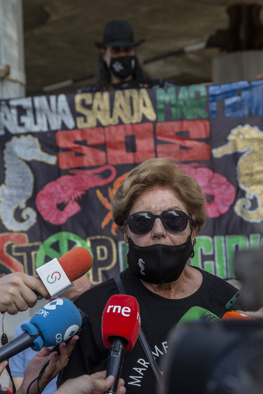 Fotos: La plataforma de la ILP del Mar Menor busca 175.000 firmas más