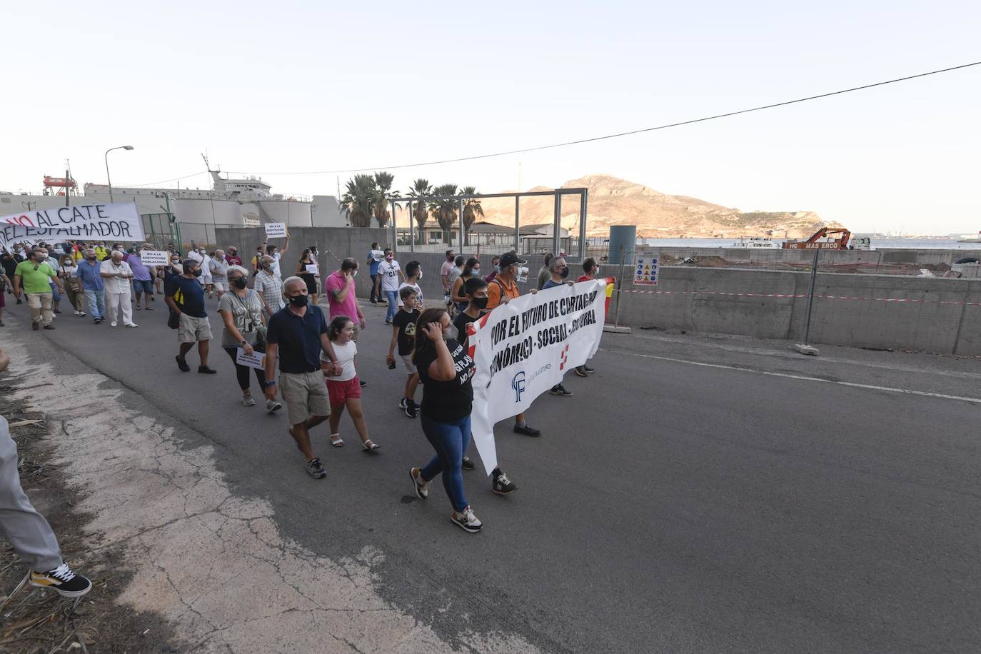 Fotos: Oposición a la ubicación elegida para el CATE en el Espalmador