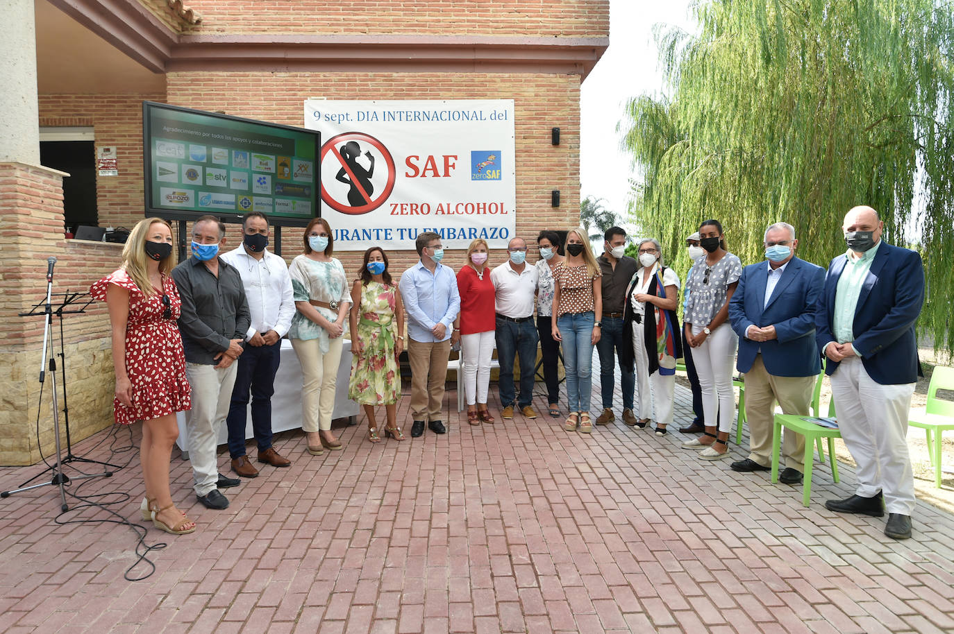 Fotos: Las organizaciones SAF y Albores celebran una jornada para la prevención del síndrome alcohólico fetal