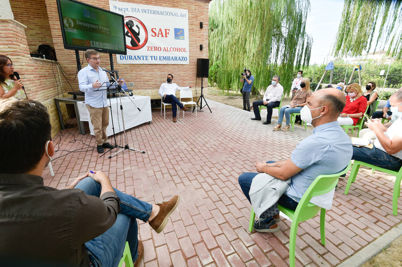 Fotos: Las organizaciones SAF y Albores celebran una jornada para la prevención del síndrome alcohólico fetal