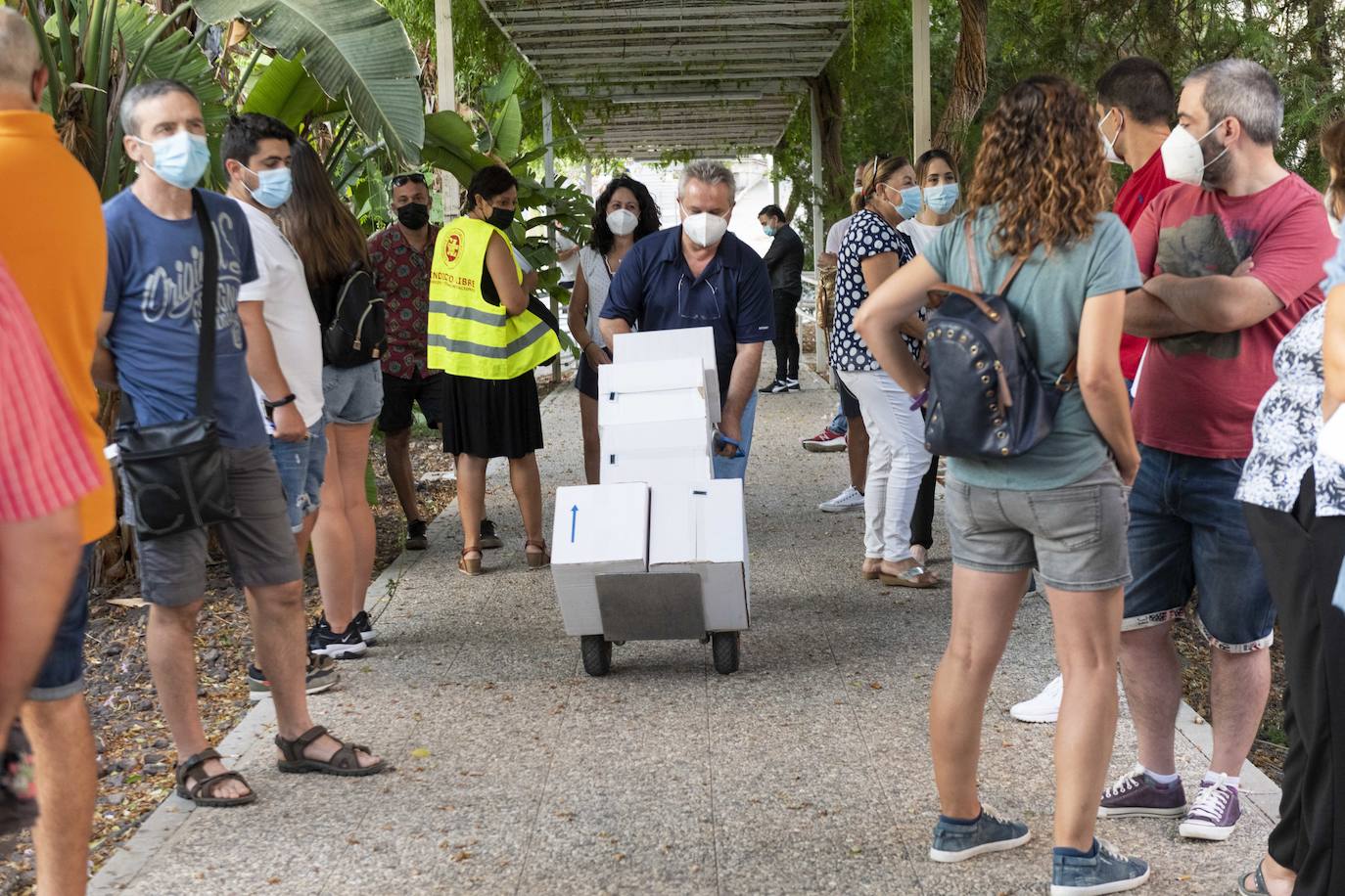 Fotos: Correos celebra este domingo las pruebas de examen para cubrir 68 puestos fijos en la Región de Murcia