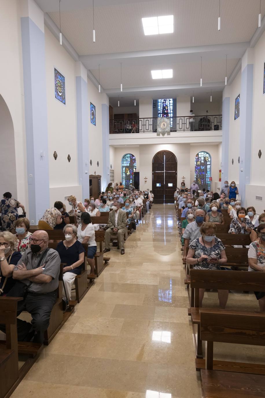 Fotos: El barrio de La Concepción de Cartagena reestrena su templo