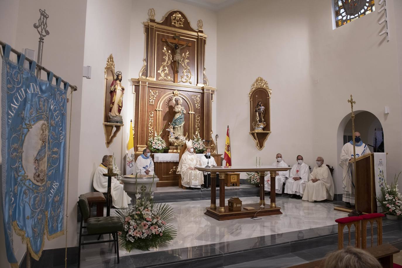 Fotos: El barrio de La Concepción de Cartagena reestrena su templo