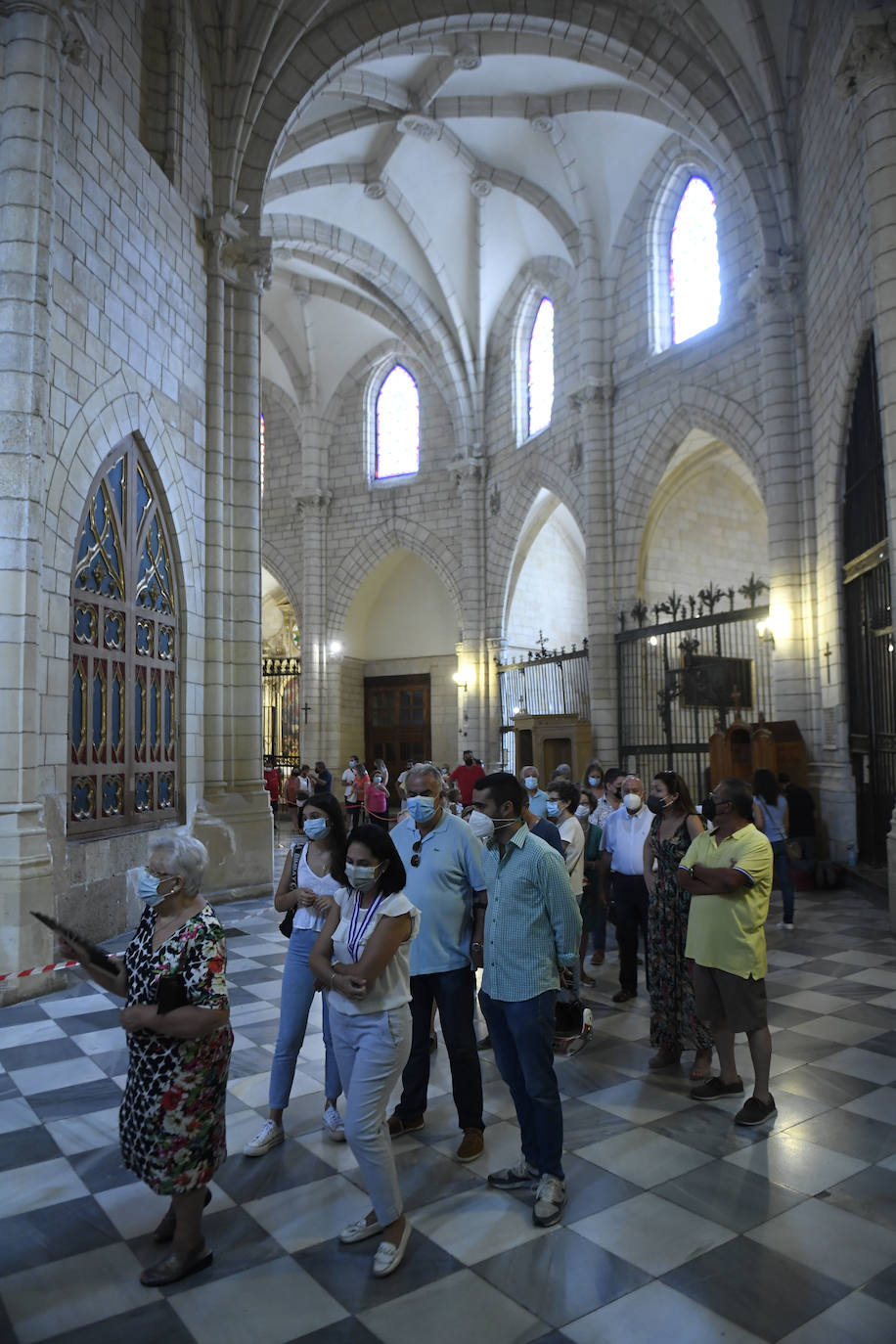 Fotos: Colas de espera para ver a la Virgen de la Fuensanta en el día de la Romería