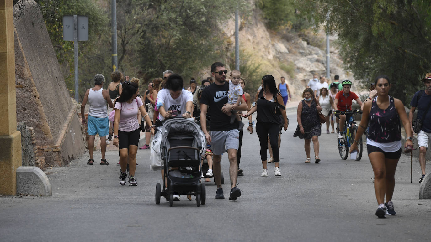 Fotos: Romería a la Fuensanta pese a la pandemia