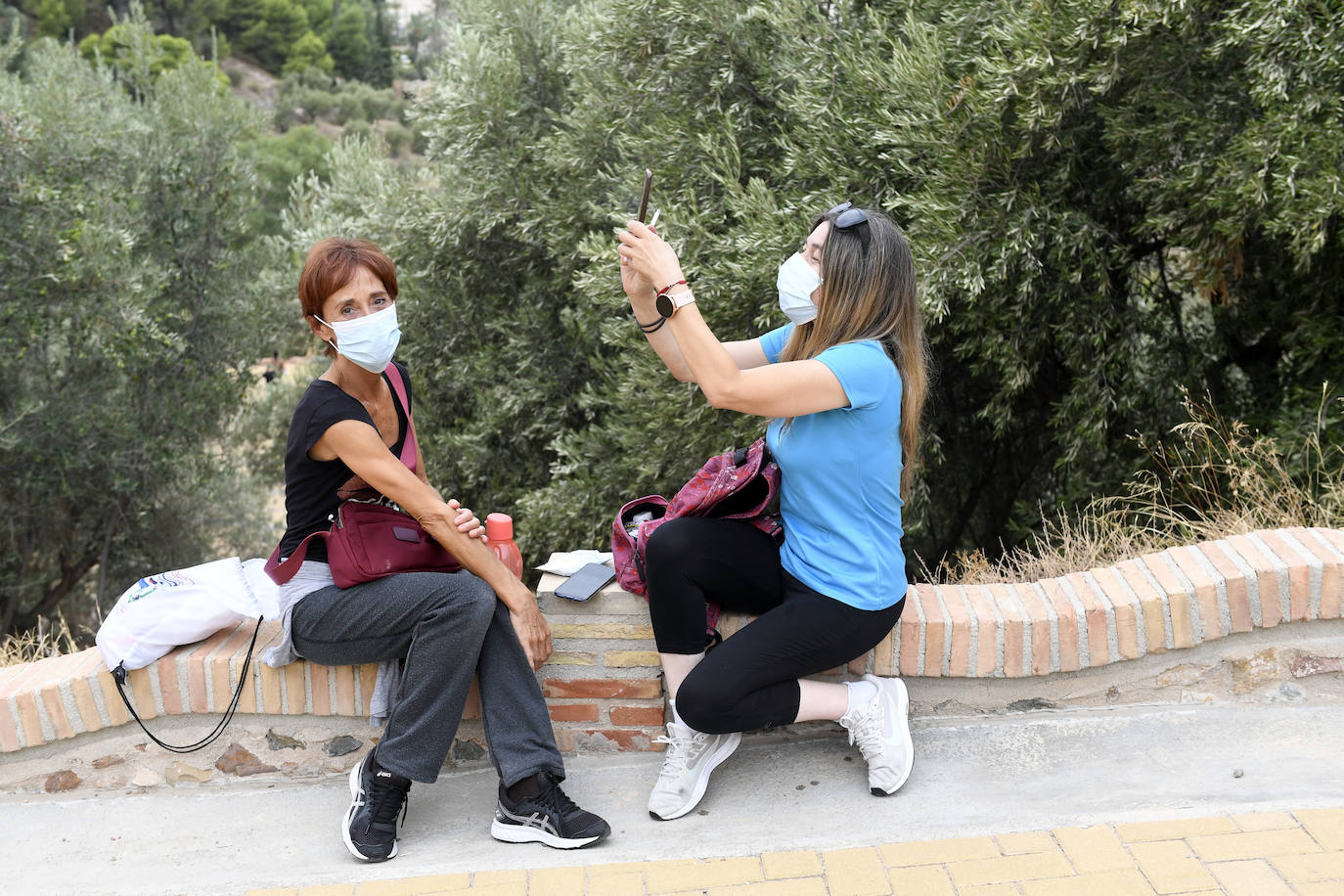 Fotos: Romería a la Fuensanta pese a la pandemia