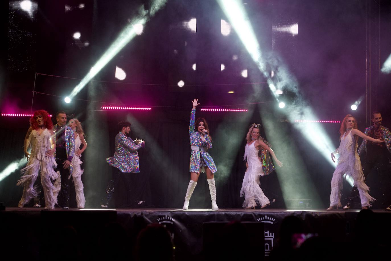 Fotos: El musical The Talent cierra el recinto ferial del Cuartel de Artillería de Murcia