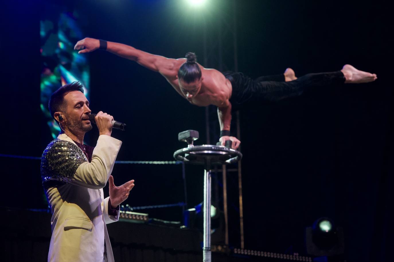 Fotos: El musical The Talent cierra el recinto ferial del Cuartel de Artillería de Murcia