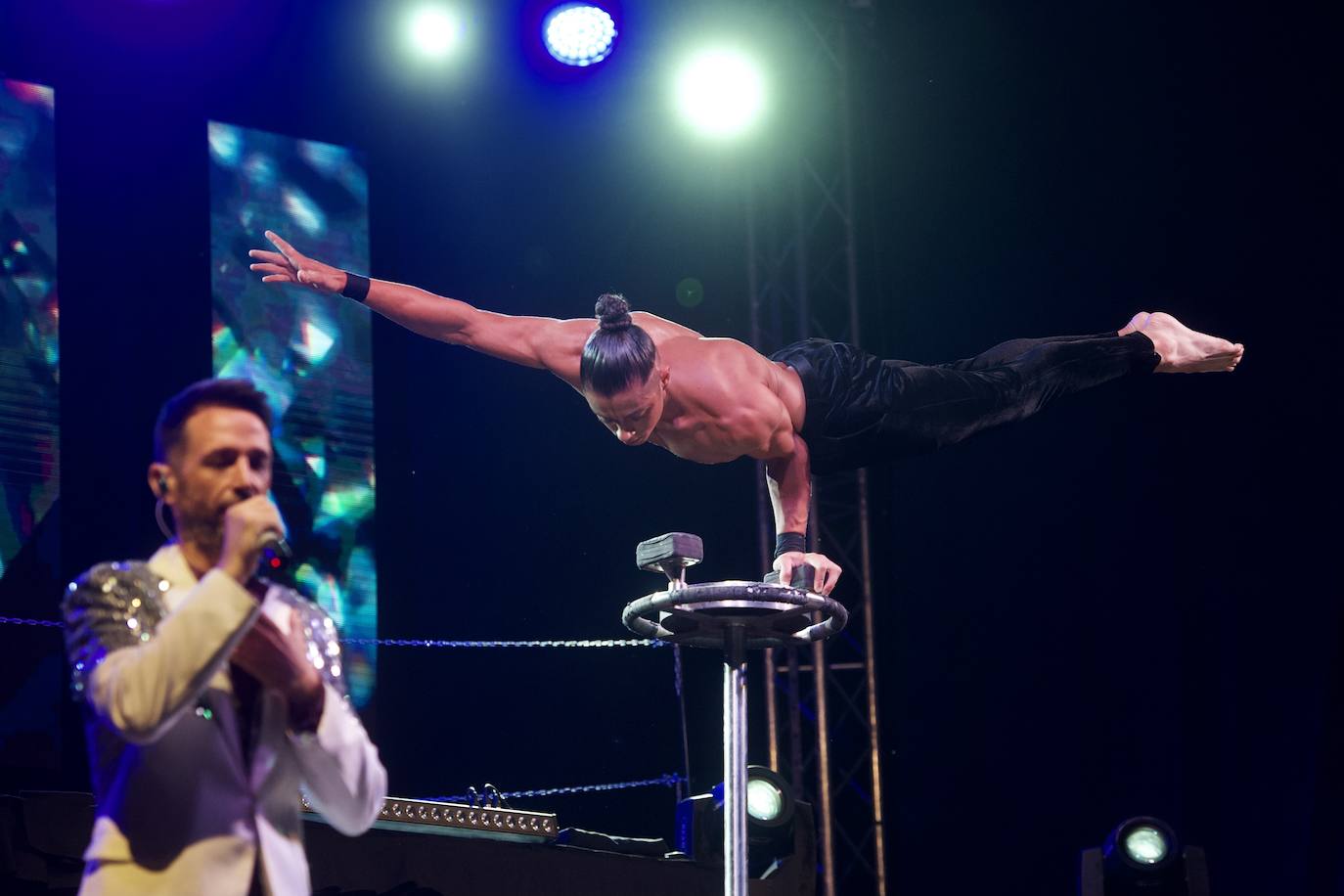 Fotos: El musical The Talent cierra el recinto ferial del Cuartel de Artillería de Murcia