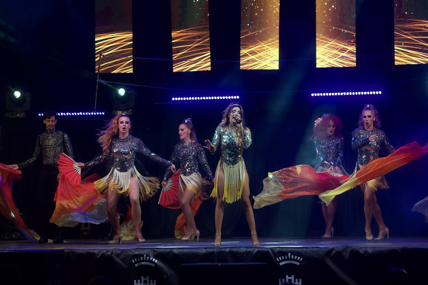 Fotos: El musical The Talent cierra el recinto ferial del Cuartel de Artillería de Murcia