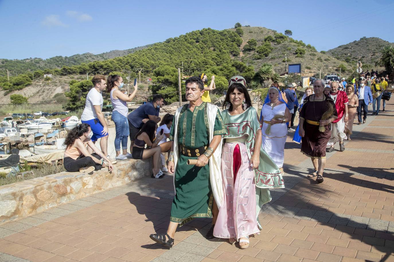 Fotos: Encendido del Fuego Sagrado y pregón de las Fiestas de Carthagineses y Romanos