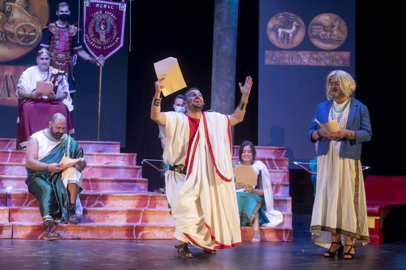 Fotos: Sesión del Senado en Carthagineses y Romanos