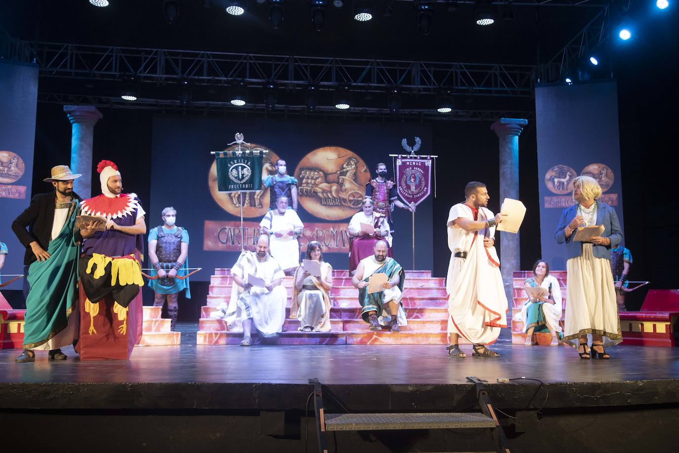 Fotos: Sesión del Senado en Carthagineses y Romanos