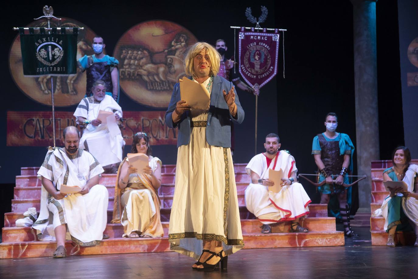 Fotos: Sesión del Senado en Carthagineses y Romanos