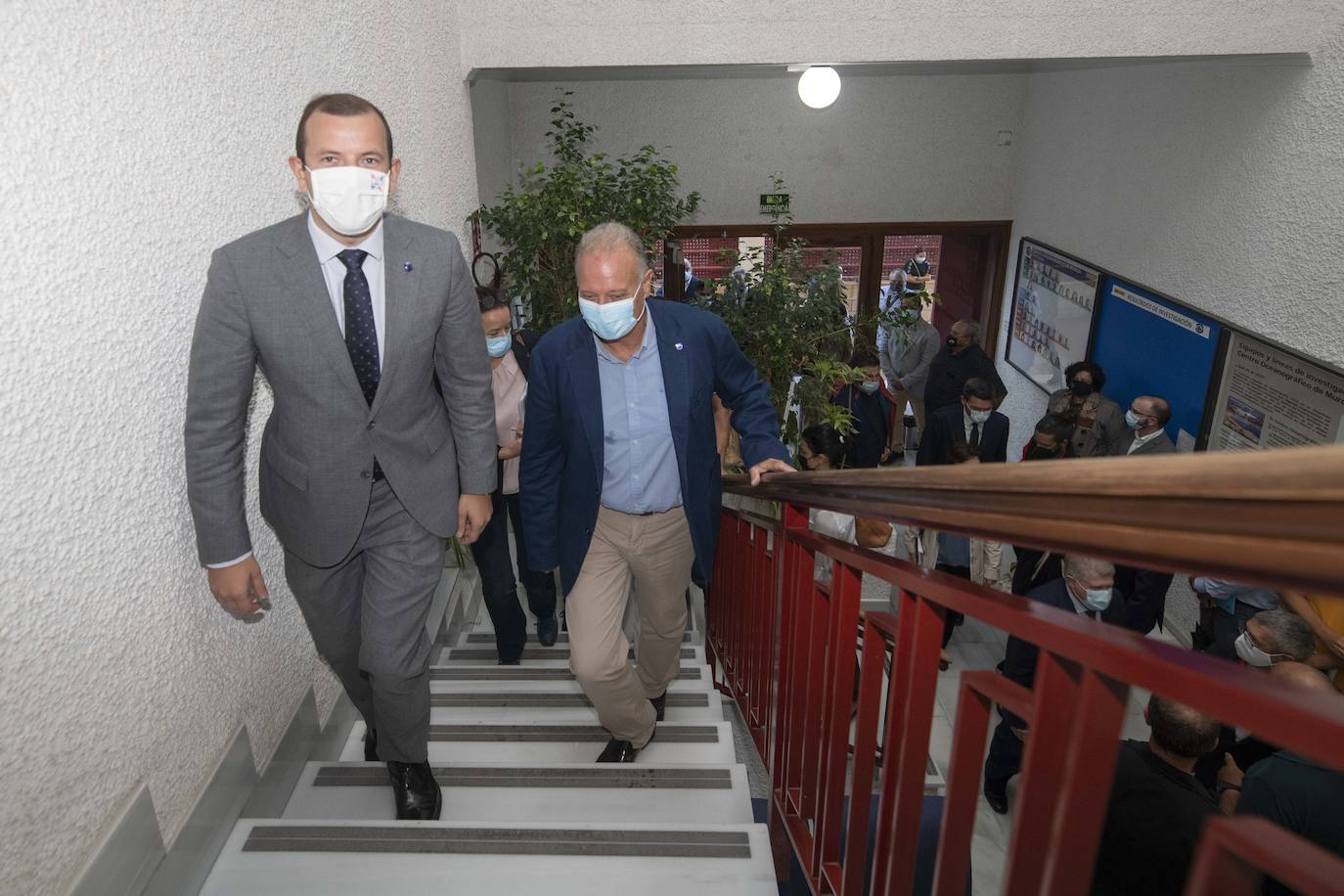 Fotos: El comisario europeo visita el Mar Menor