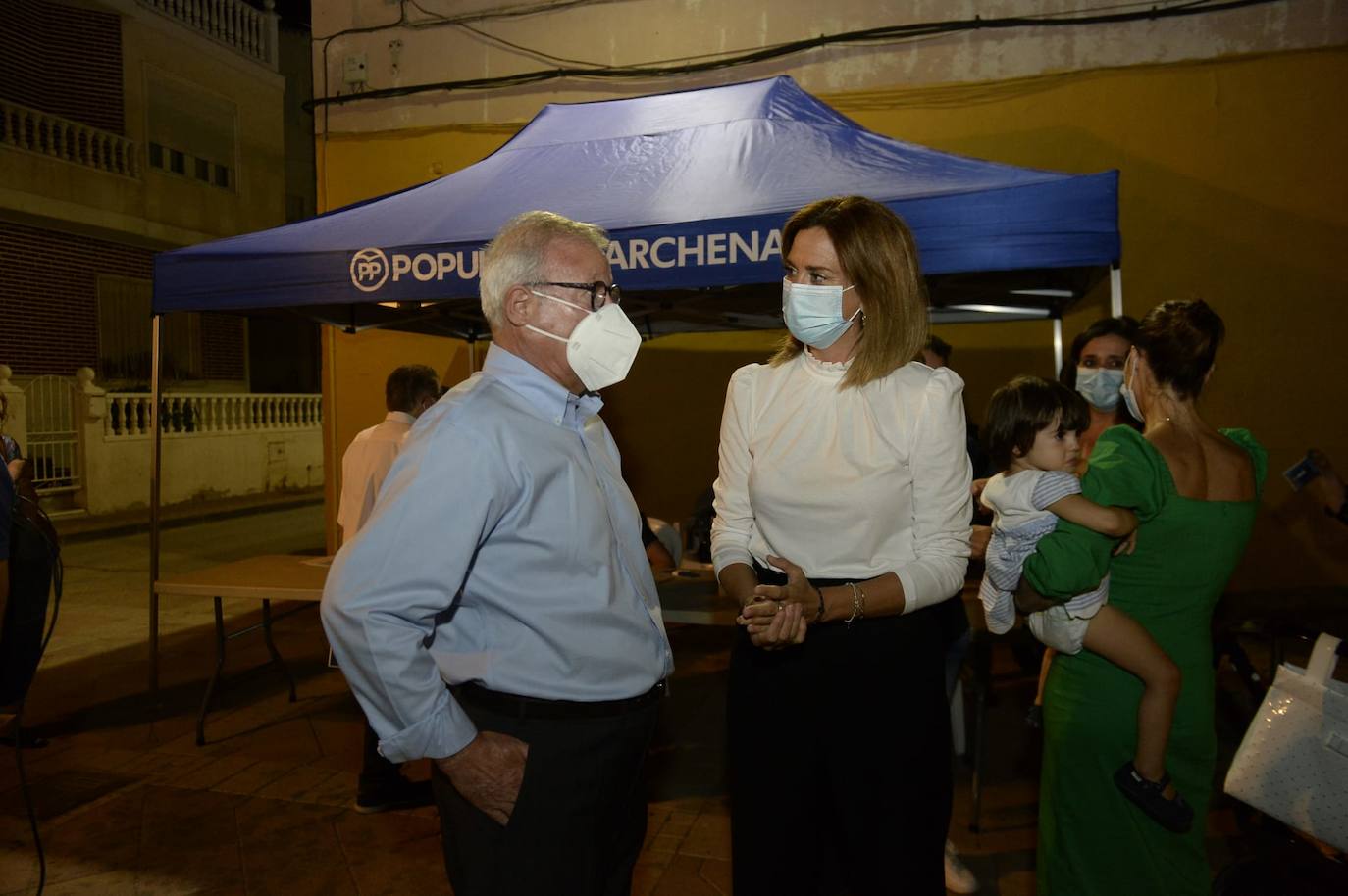 Fotos: La vieja guardia del PP da impulso a la figura política de Patricia Hernández