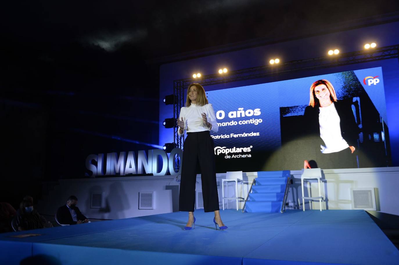 Fotos: La vieja guardia del PP da impulso a la figura política de Patricia Hernández