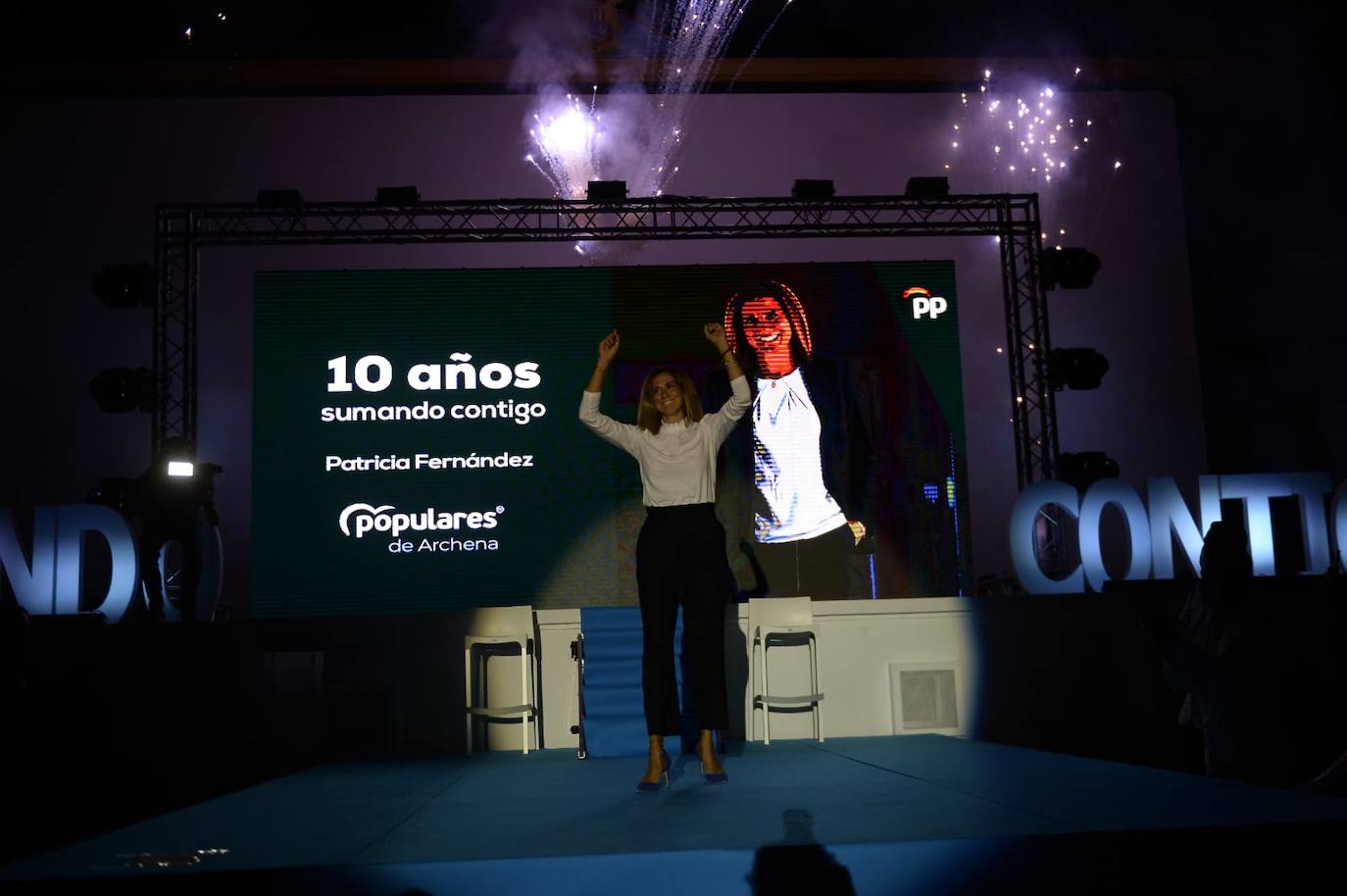 Fotos: La vieja guardia del PP da impulso a la figura política de Patricia Hernández