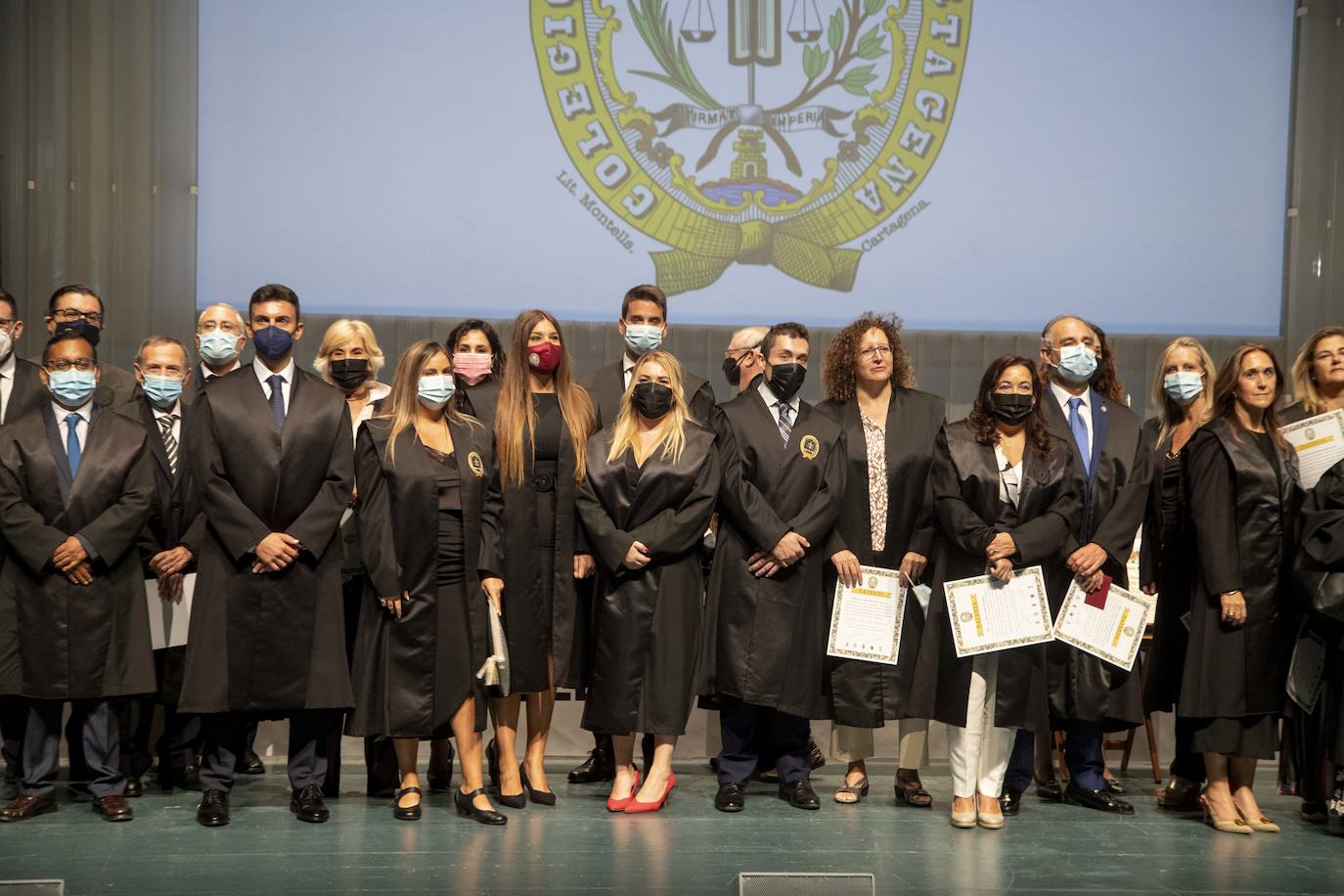 Fotos: Los abogados alzan la voz para no retrasar más la Ciudad de la Justicia de Cartagena