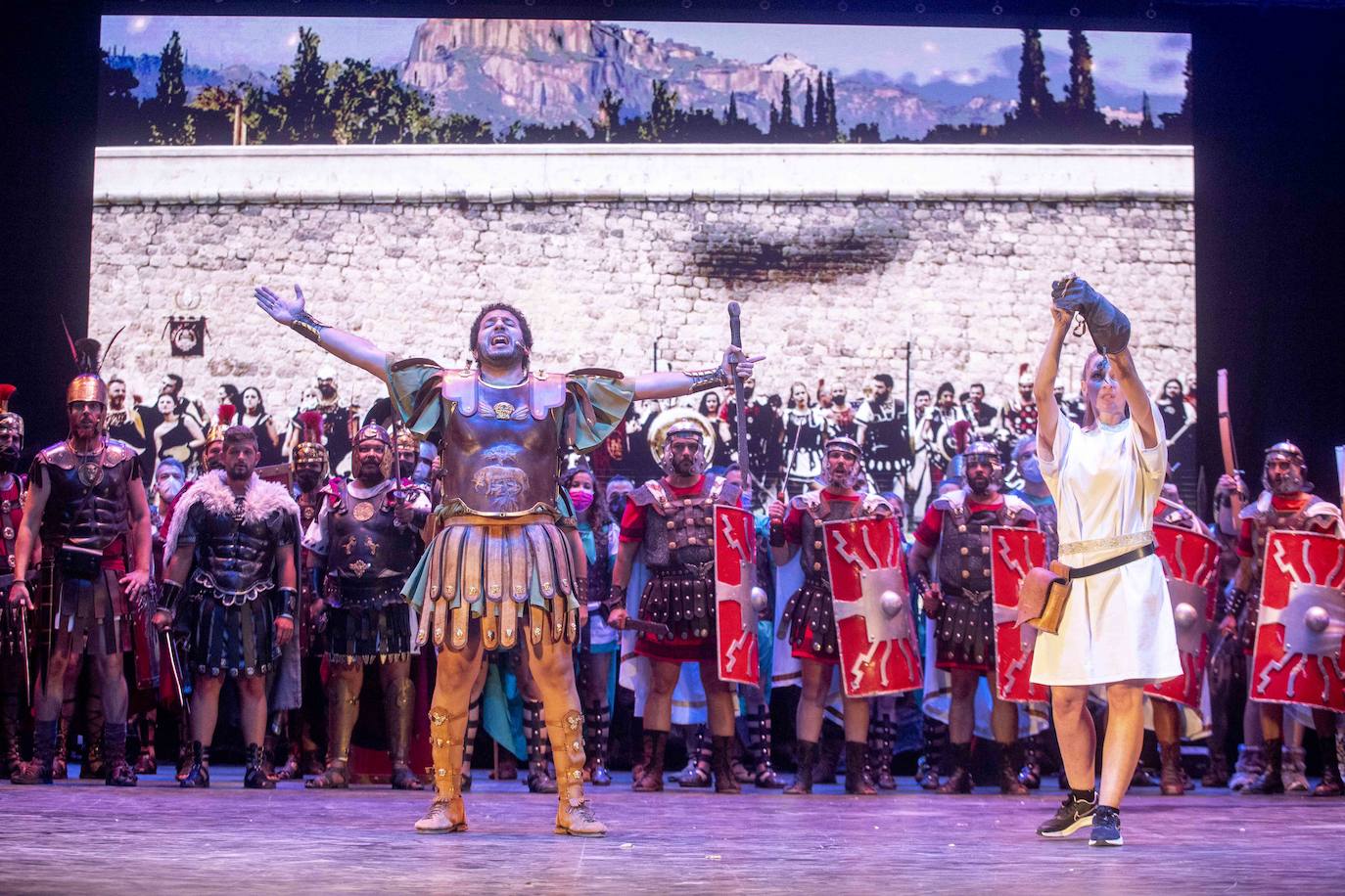 Fotos: Batalla de Qart Hadasht de Carthagineses y Romanos 2021