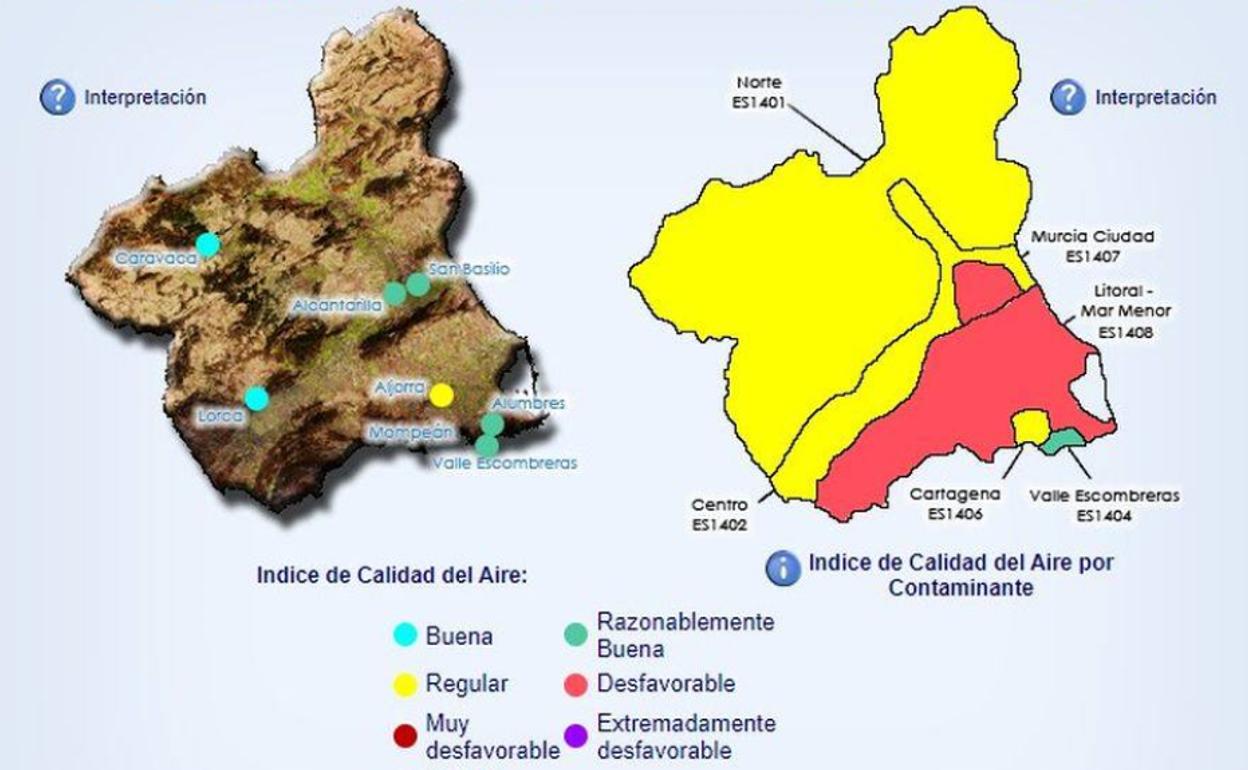 Desactivado el nivel 1 preventivo por episodios de contaminación en La Aljorra y el Mar Menor