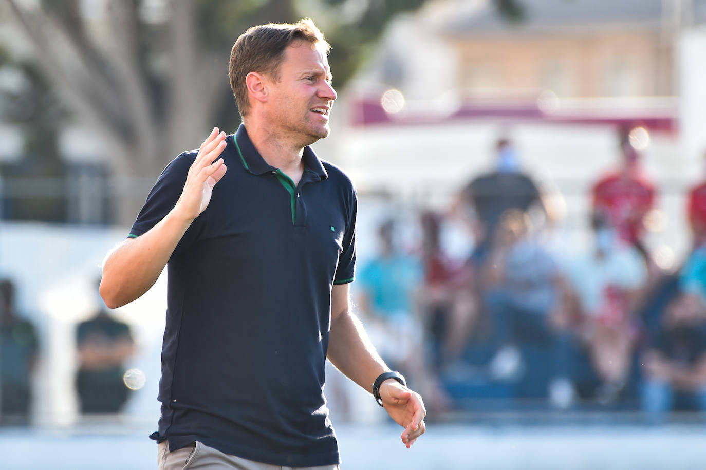 Los jugadores del Mar Menor celebrando el gol de la victoria.