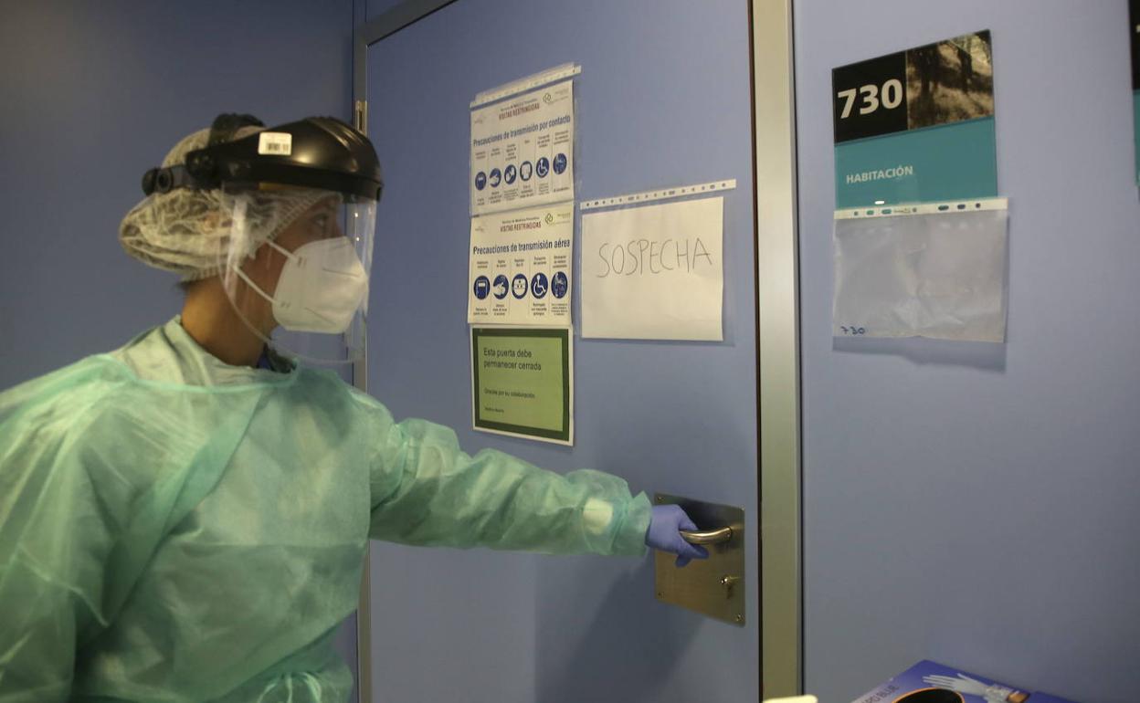 Una enfermera, en una imagen de archivo. 