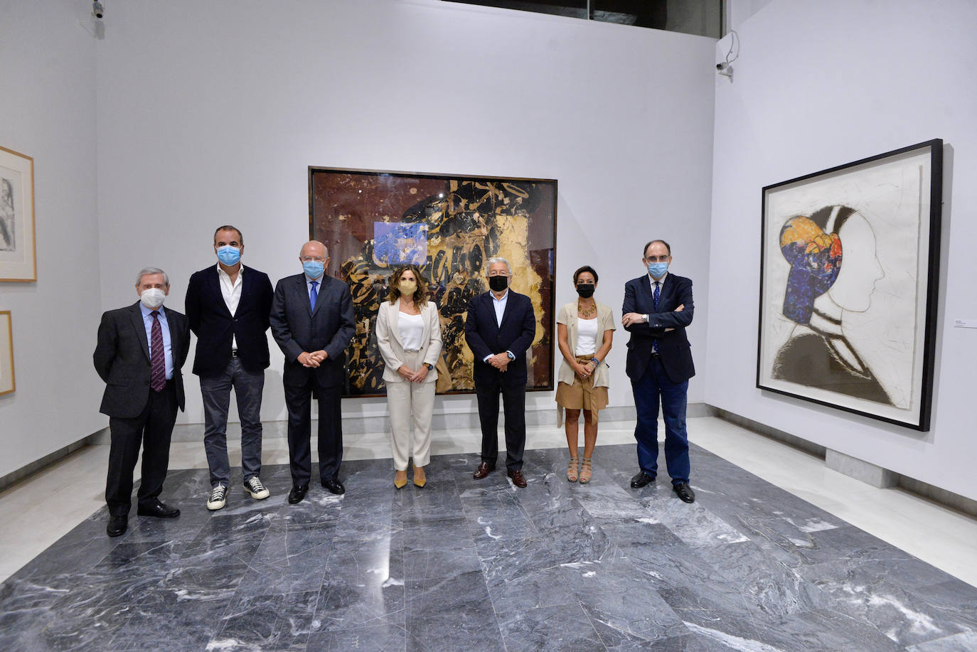 Fotos: Las Claras reabre con medio centenar de esculturas y pinturas de Picasso y Valdés