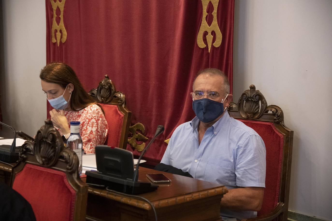 Fotos: Pleno del Ayuntamiento de Cartagena del 30 de septiembre de 2021