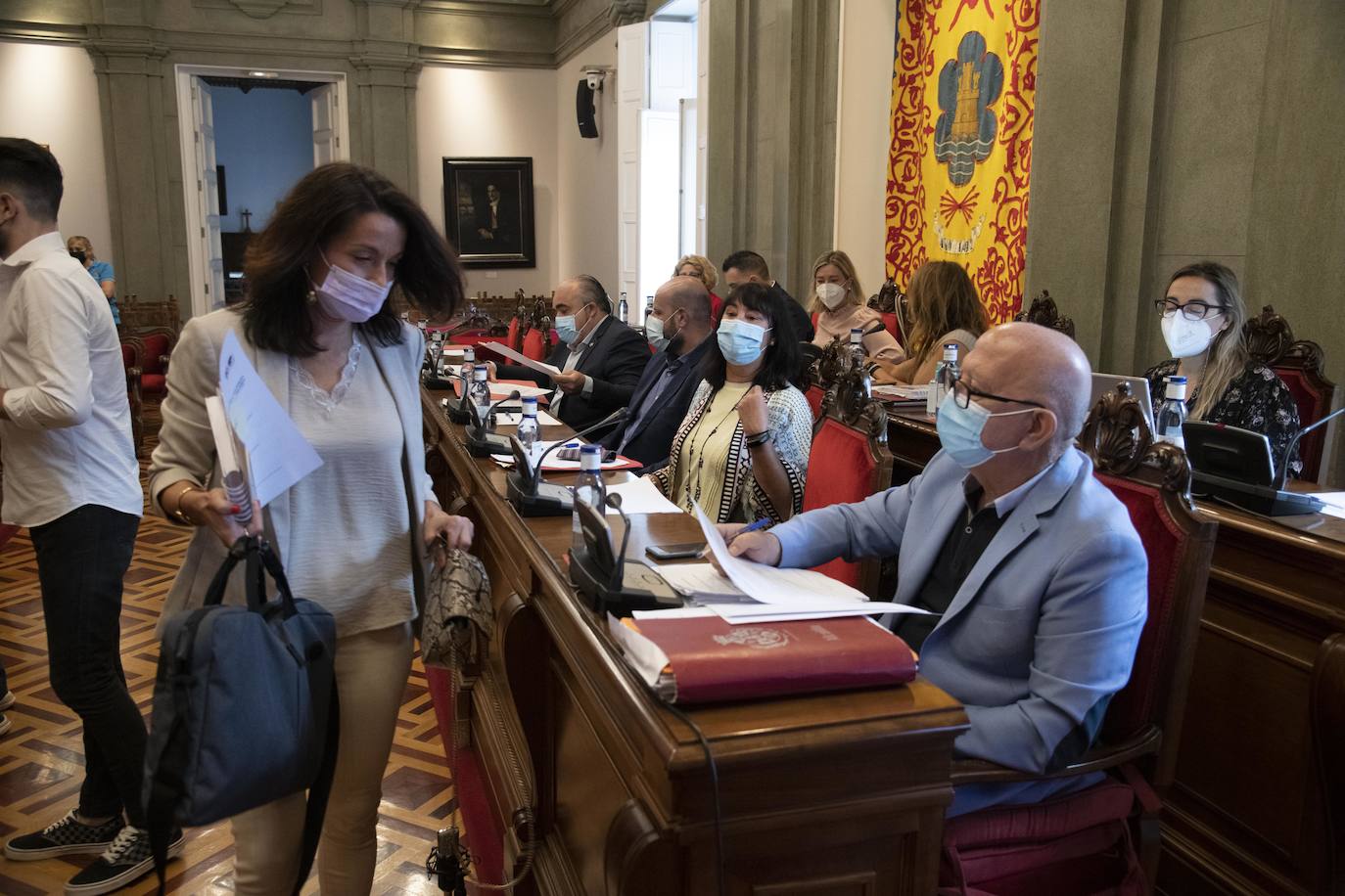 Fotos: Pleno del Ayuntamiento de Cartagena del 30 de septiembre de 2021