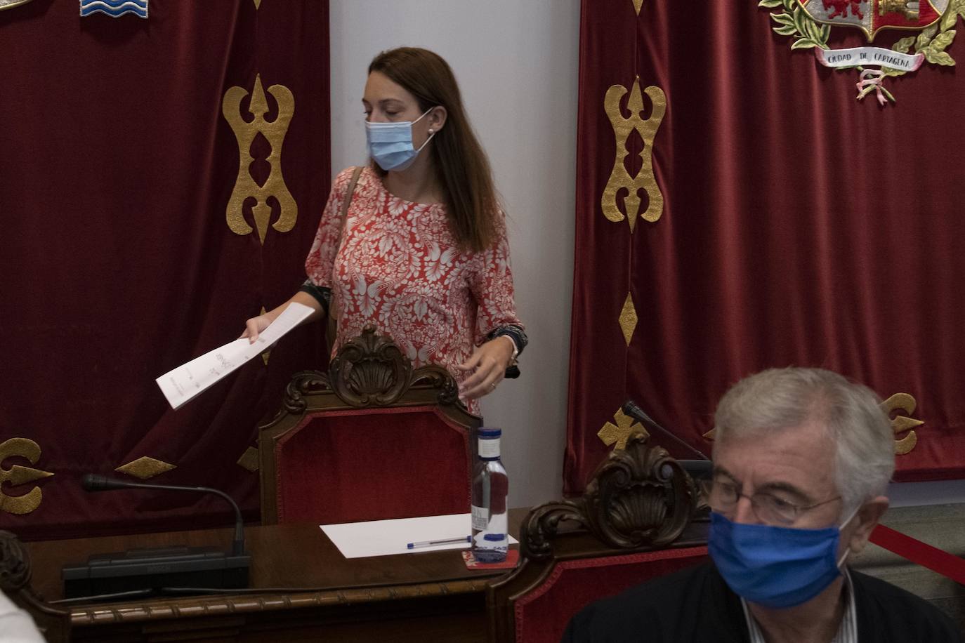 Fotos: Pleno del Ayuntamiento de Cartagena del 30 de septiembre de 2021