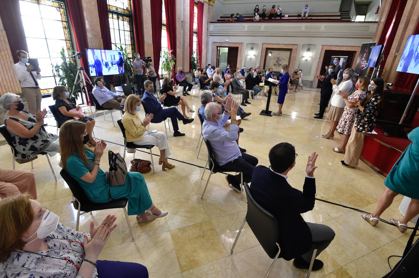 Fotos: Día internacional de las personas mayores en el Ayuntamiento de Murcia