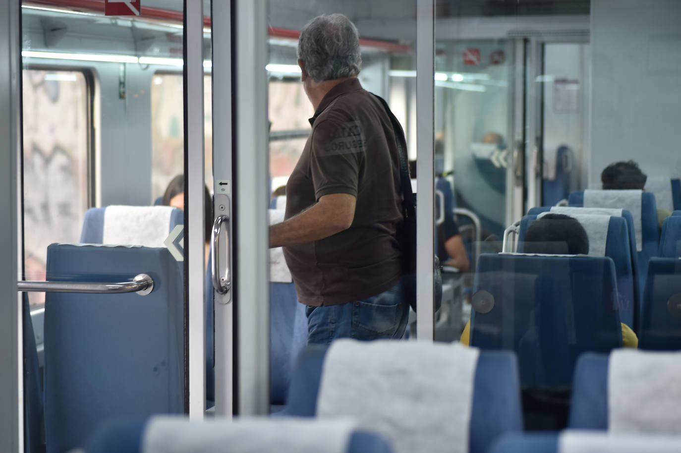 Fotos: Cerrojazo ferroviario en la Región