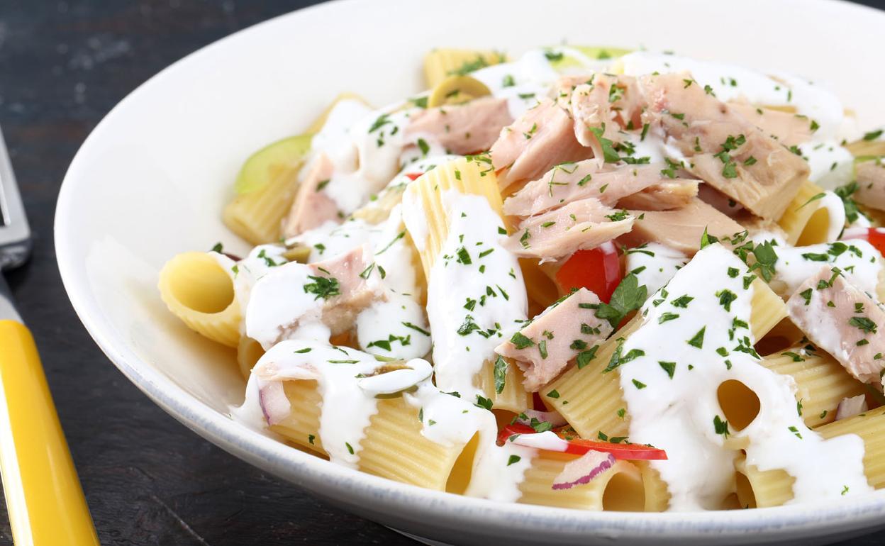 Ensalada de penne rigate