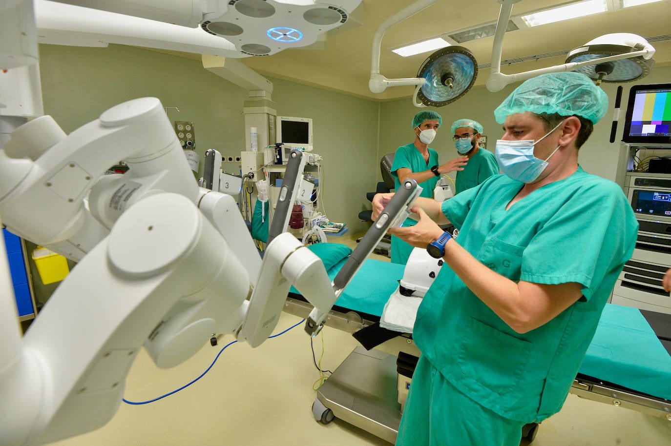 Fotos: Un robot en el quirófano