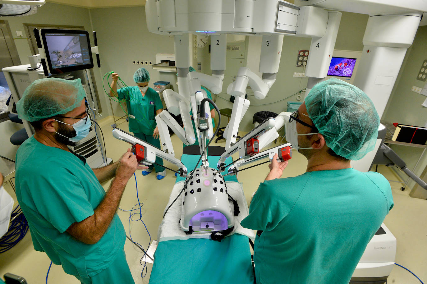 Fotos: Un robot en el quirófano