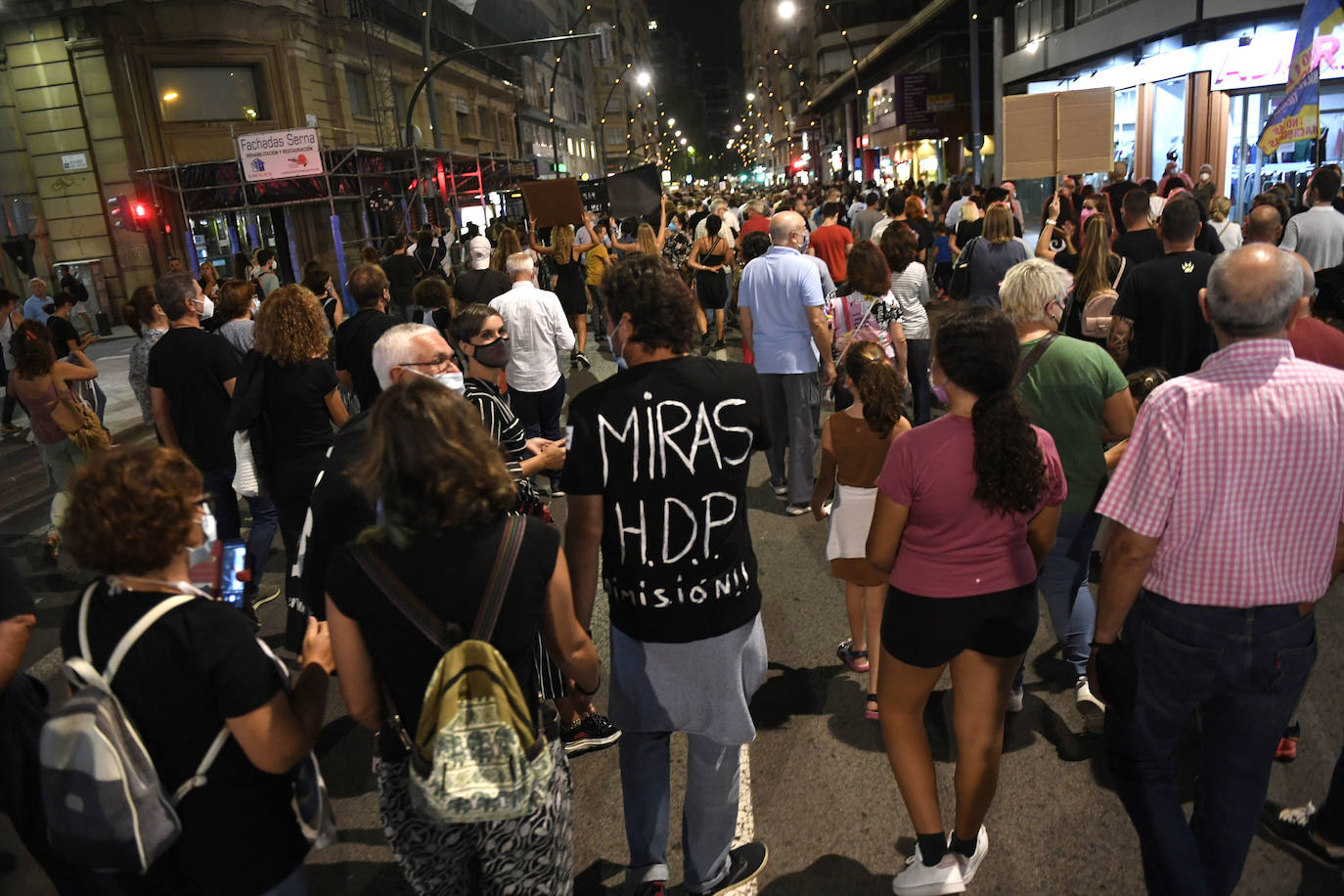 Fotos: Las imágenes de la manifestación en defensa del Mar Menor en Murcia