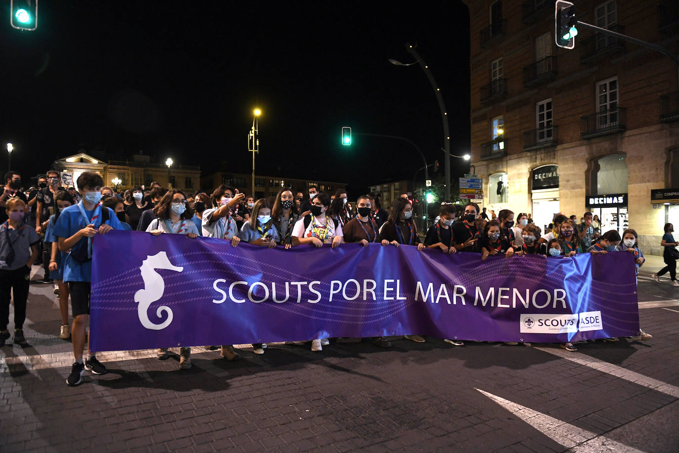 Fotos: Las imágenes de la manifestación en defensa del Mar Menor en Murcia