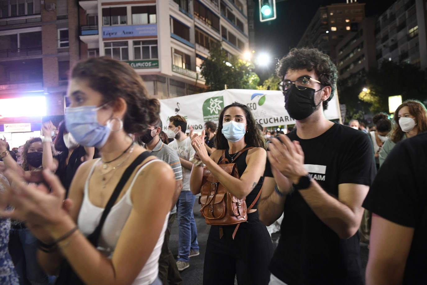 Fotos: Las imágenes de la manifestación en defensa del Mar Menor en Murcia