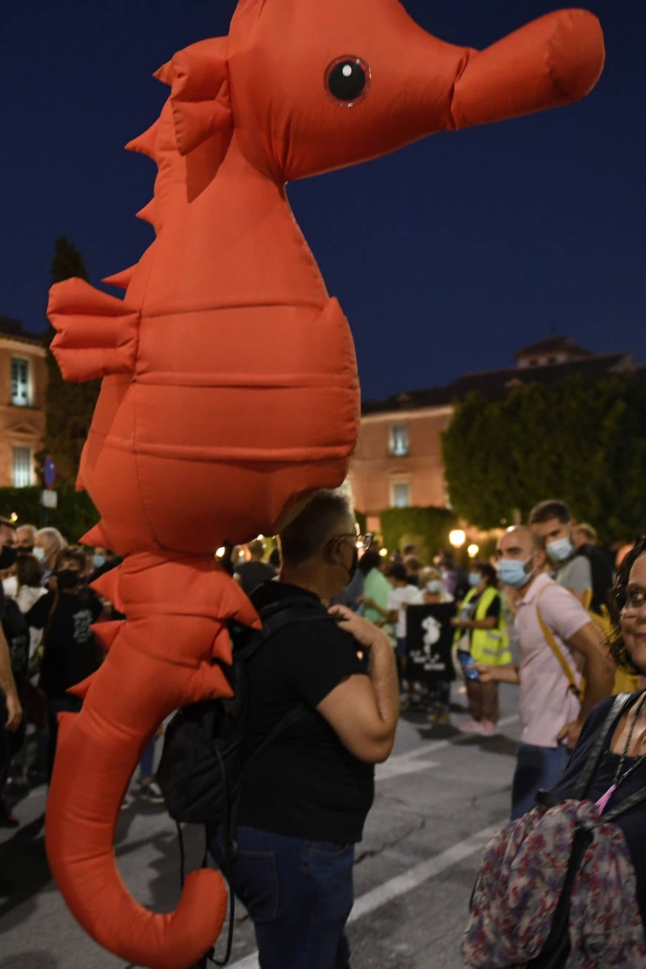 Fotos: Las imágenes de la manifestación en defensa del Mar Menor en Murcia