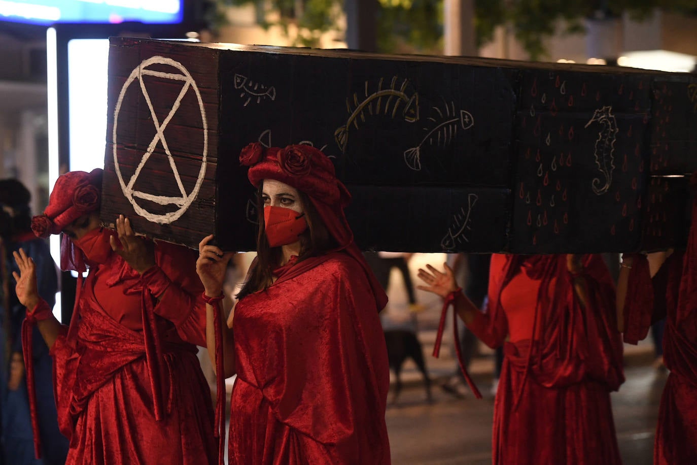 Fotos: Las imágenes de la manifestación en defensa del Mar Menor en Murcia