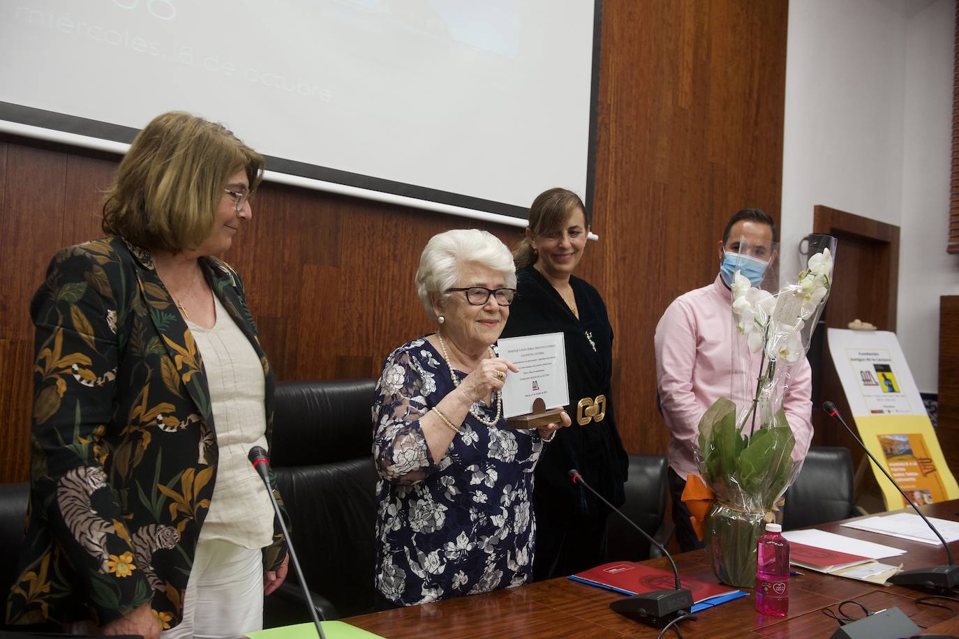 Fotos: María Teresa Cervantes pregona la Feria del Libro
