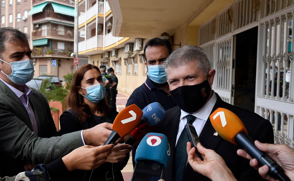 El delegado del Gobierno, José Vélez, este lunes.