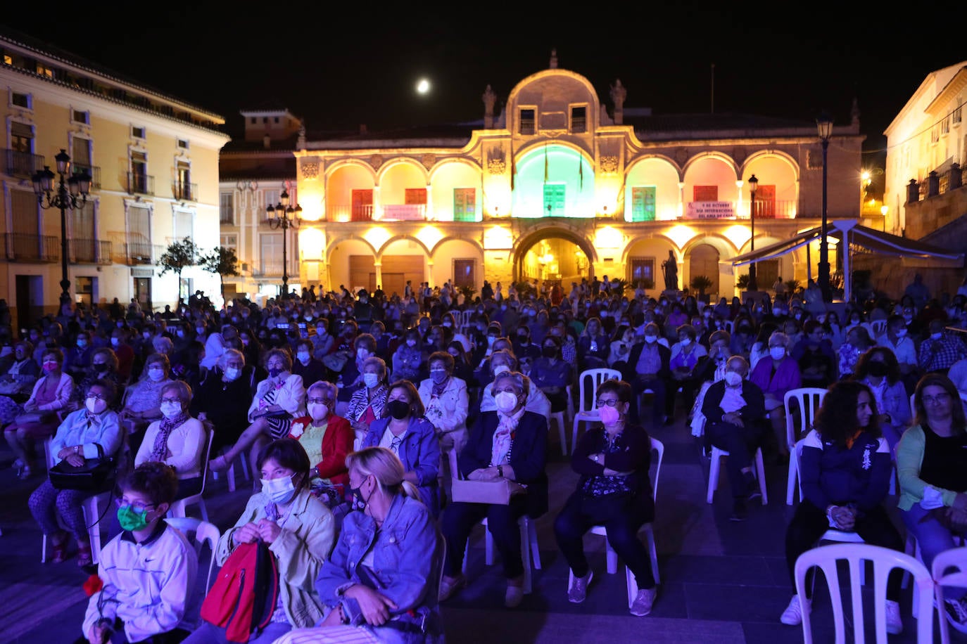 Fotos: Solidaridad en Lorca con los afectados por el volcán