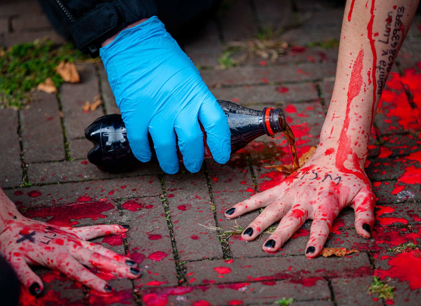 Fotos: Por las víctimas del clima