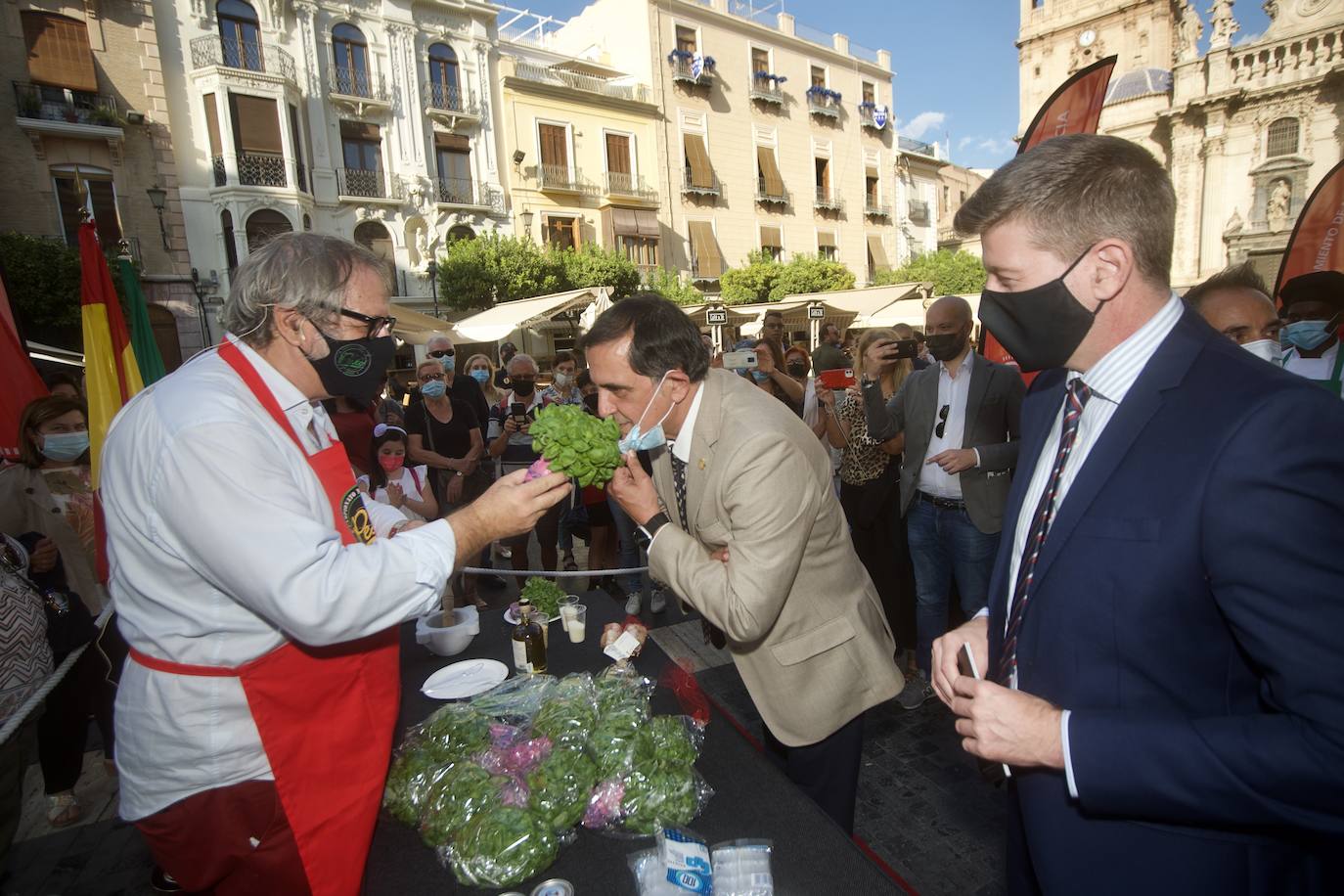 Fotos: Campeonato de Pesto en la plaza del Cardenal Belluga