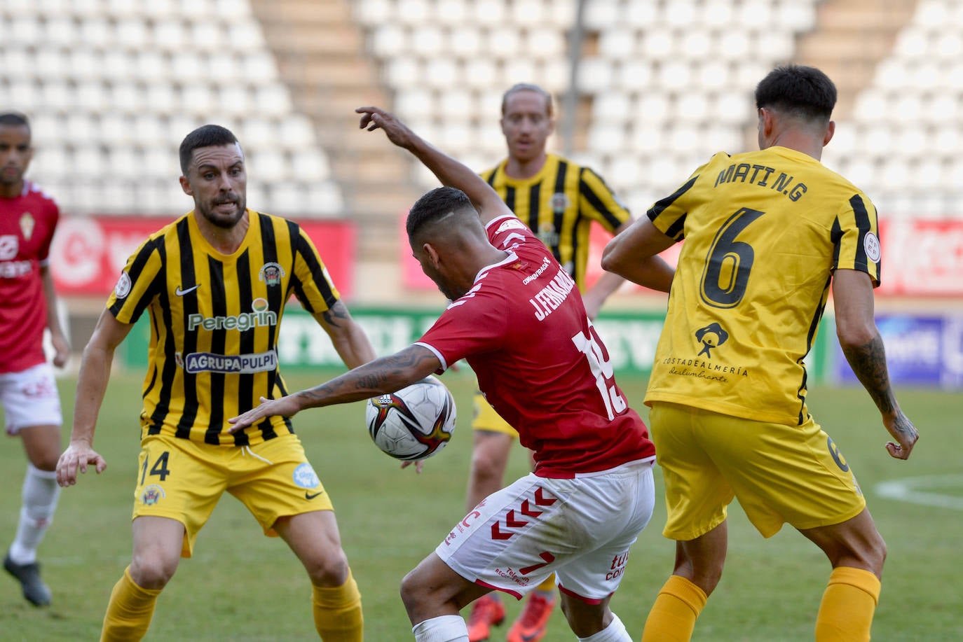 Fotos: El empate del Real Murcia frente al Atlético Pulpileño, en imágenes