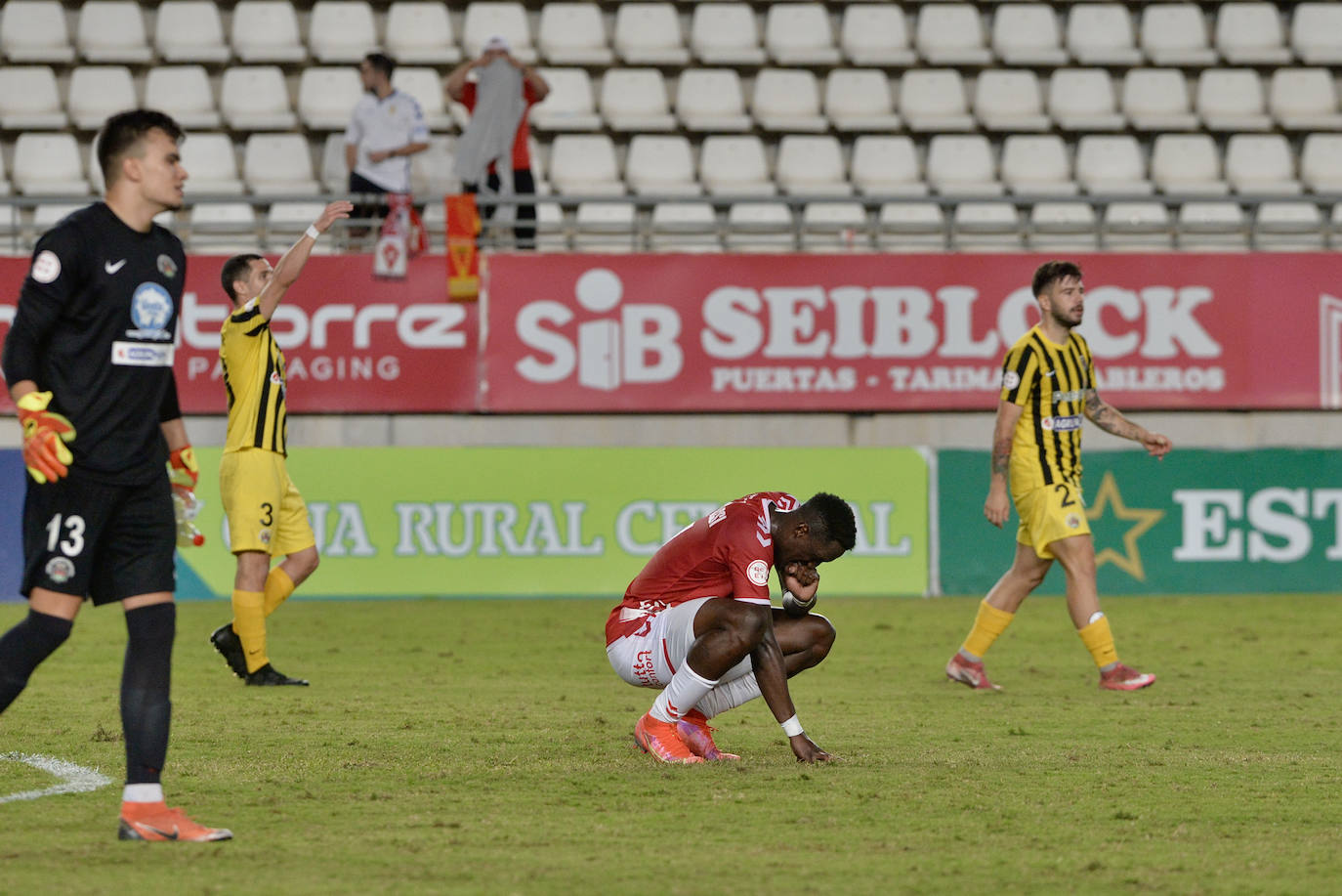 Fotos: El empate del Real Murcia frente al Atlético Pulpileño, en imágenes