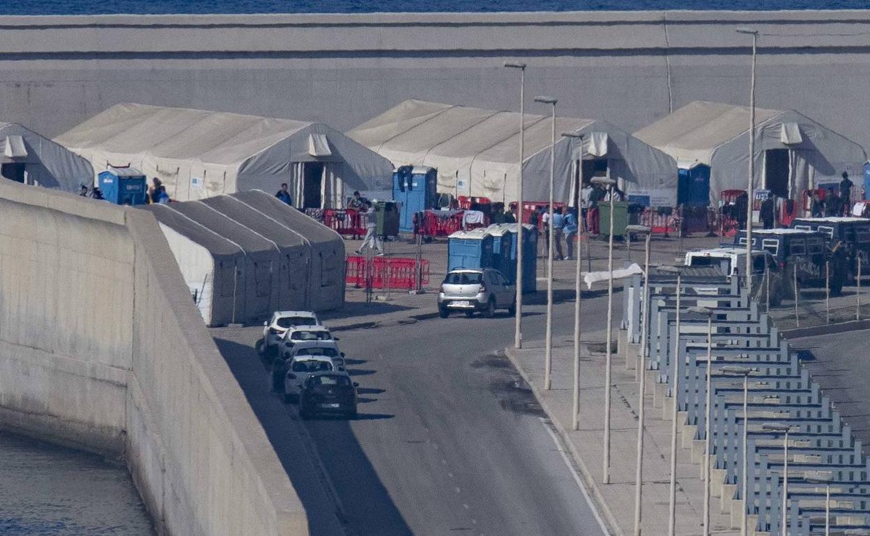 Muelle de Escombreras, en una imagen de archivo.
